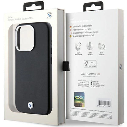 BMW Signature Wrapped Metal MagSafe case for iPhone 15 Pro - black_7