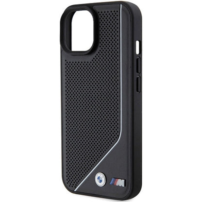 BMW Perforated Twisted Line MagSafe Case for iPhone 15/14/13 - Black_5