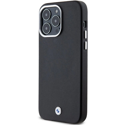 BMW Signature Wrapped Metal MagSafe case for iPhone 15 Pro Max - black_1