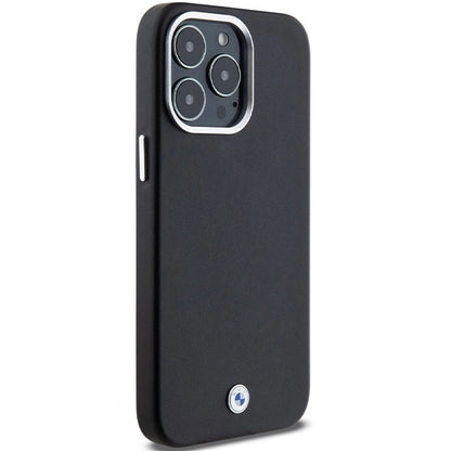 BMW Signature Wrapped Metal MagSafe case for iPhone 15 Pro Max - black_3