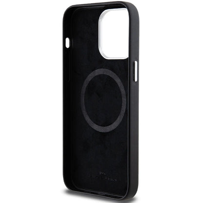 BMW Signature Wrapped Metal MagSafe case for iPhone 15 Pro Max - black_6