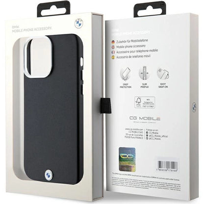 BMW Signature Wrapped Metal MagSafe case for iPhone 15 Pro Max - black_7
