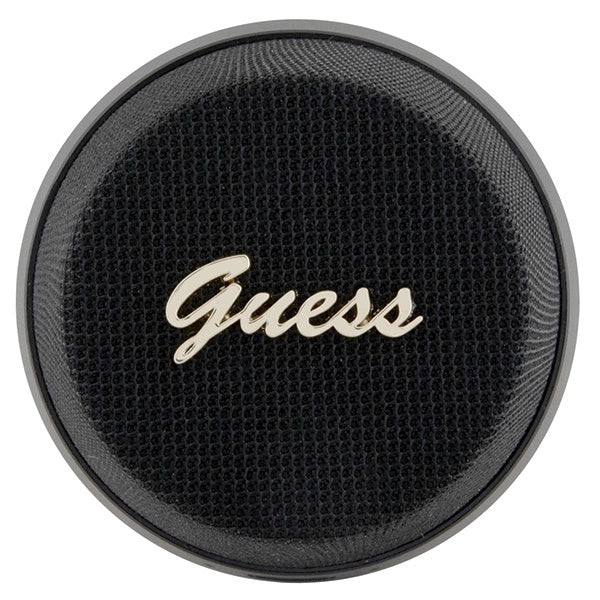 Guess Magnetic Script Metal Bluetooth speaker - black_2