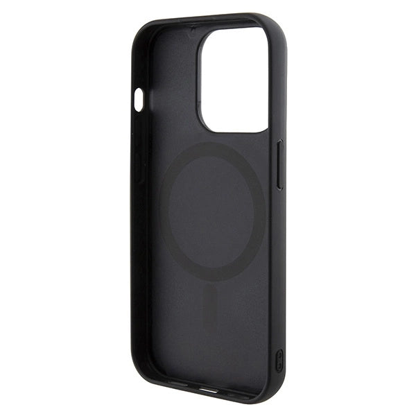 Guess GCube Stripes MagSafe case for iPhone 15 Pro Max - black_6
