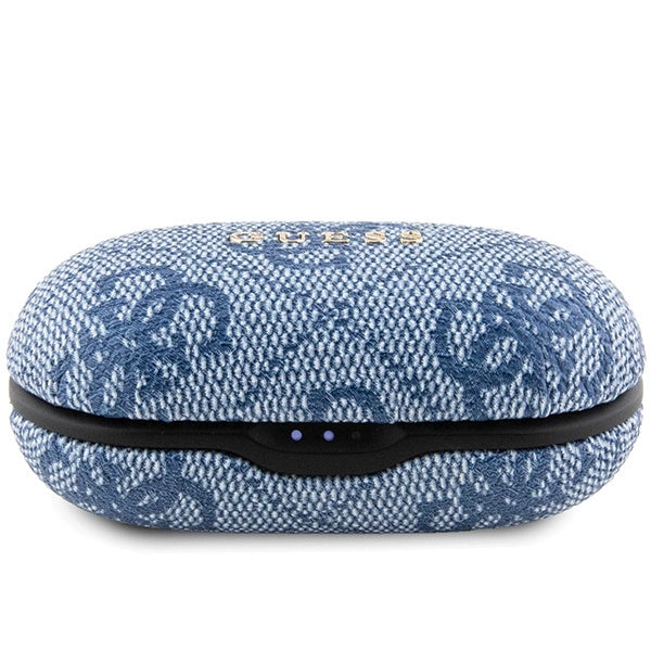 TWS Guess 4G Metal Bluetooth headphones with ENC docking station - blue_1