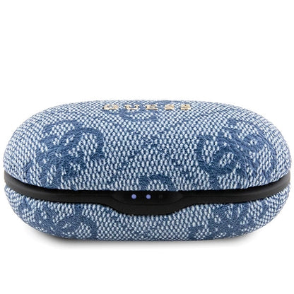 TWS Guess 4G Metal Bluetooth headphones with ENC docking station - blue_1