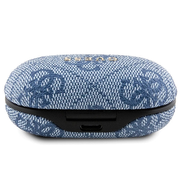 TWS Guess 4G Metal Bluetooth headphones with ENC docking station - blue_2