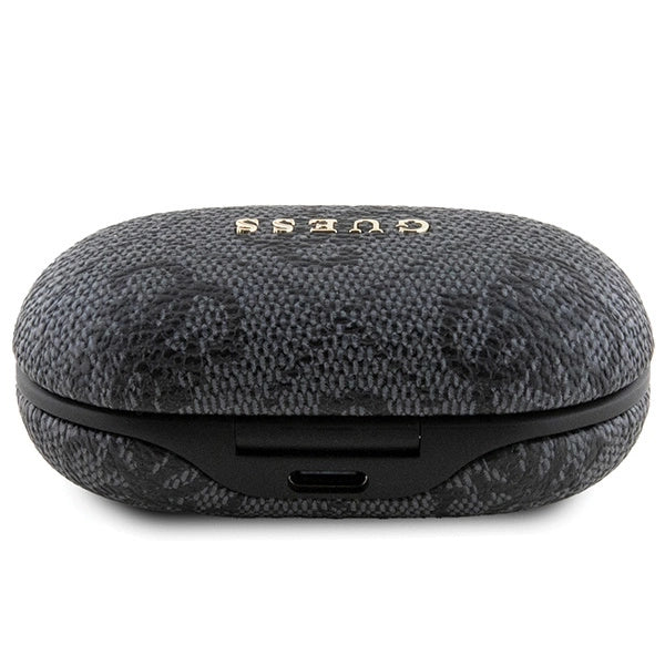 TWS Guess 4G Metal Bluetooth headphones with ENC docking station - black_2