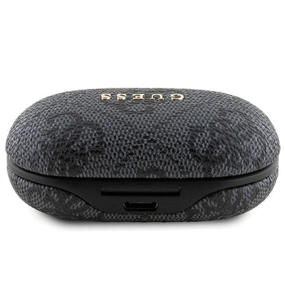 TWS Guess 4G Metal Bluetooth headphones with ENC docking station - black_2