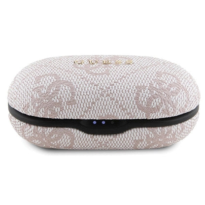 TWS Guess 4G Metal Bluetooth headphones with ENC docking station - pink_1