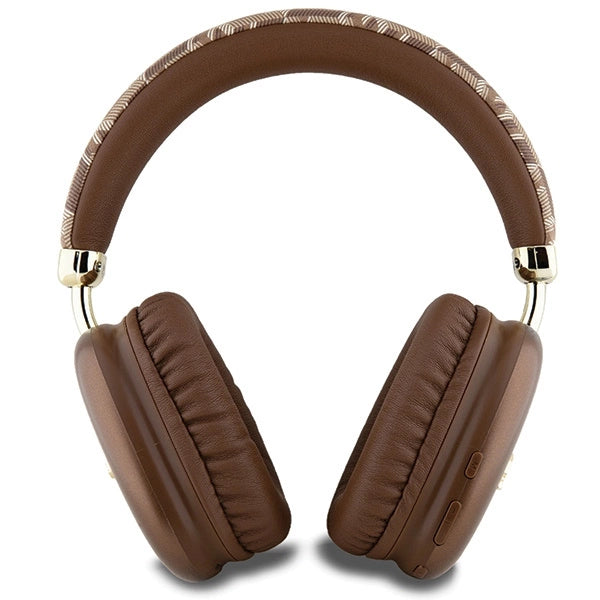 Guess GCube Metallic Script Logo Bluetooth on-ear headphones - brown_2