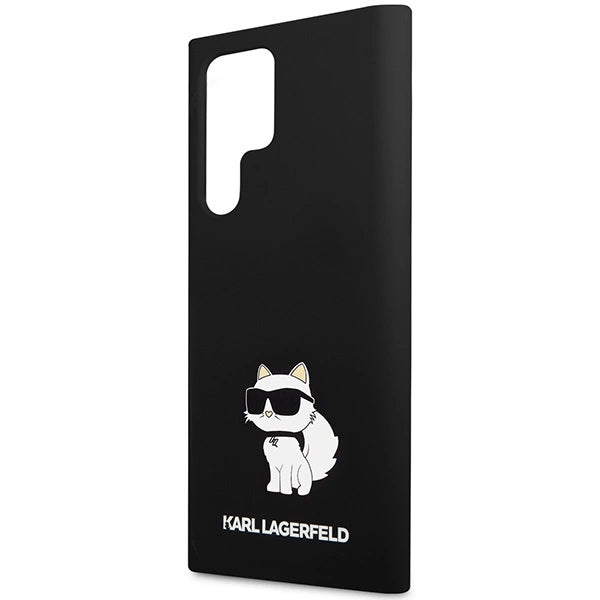 Karl Lagerfeld Silicone Choupette case for Samsung Galaxy S24 Ultra - black_5