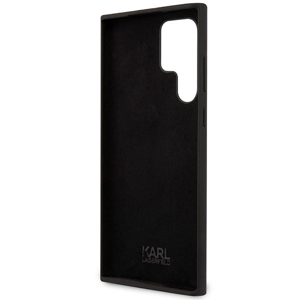 Karl Lagerfeld Silicone Choupette case for Samsung Galaxy S24 Ultra - black_6