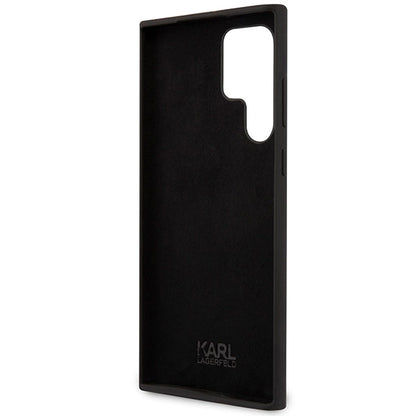 Karl Lagerfeld Silicone Choupette case for Samsung Galaxy S24 Ultra - black_6