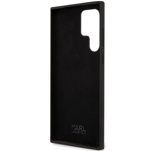 Karl Lagerfeld Silicone Ikonik case for Samsung Galaxy S24 Ultra - black_6