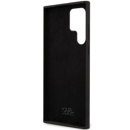 Karl Lagerfeld Silicone Ikonik case for Samsung Galaxy S24 Ultra - black_6