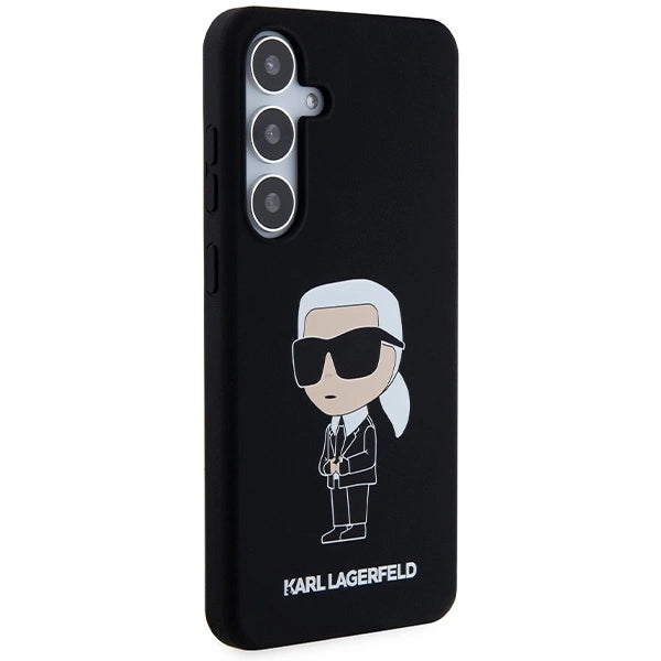 Karl Lagerfeld Silicone Ikonik case for Samsung Galaxy S24+ - black_3