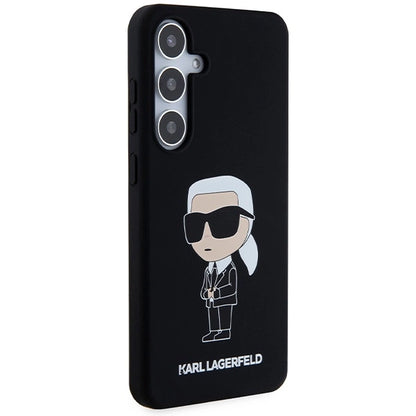 Karl Lagerfeld Silicone Ikonik case for Samsung Galaxy S24+ - black_3