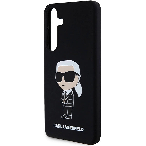 Karl Lagerfeld Silicone Ikonik case for Samsung Galaxy S24+ - black_5