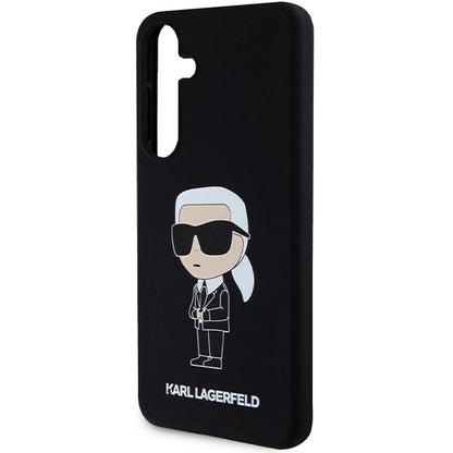 Karl Lagerfeld Silicone Ikonik case for Samsung Galaxy S24+ - black_5