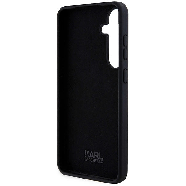 Karl Lagerfeld Silicone Ikonik case for Samsung Galaxy S24+ - black_6