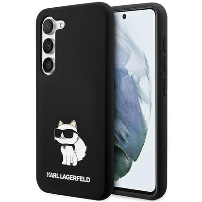 Karl Lagerfeld Silicone Choupette case for Samsung Galaxy S24 - black_0