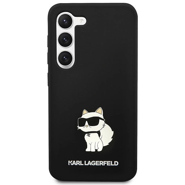 Karl Lagerfeld Silicone Choupette case for Samsung Galaxy S24 - black_2