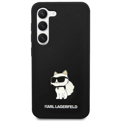 Karl Lagerfeld Silicone Choupette case for Samsung Galaxy S24 - black_2