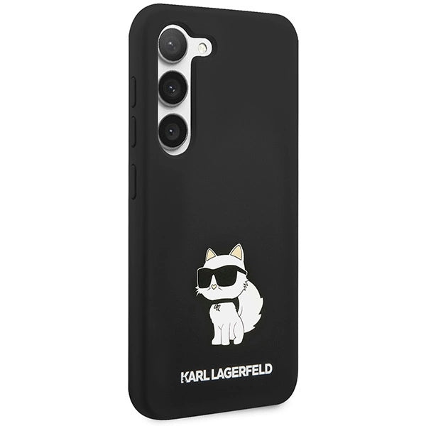 Karl Lagerfeld Silicone Choupette case for Samsung Galaxy S24 - black_3