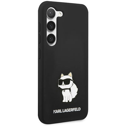 Karl Lagerfeld Silicone Choupette case for Samsung Galaxy S24 - black_3