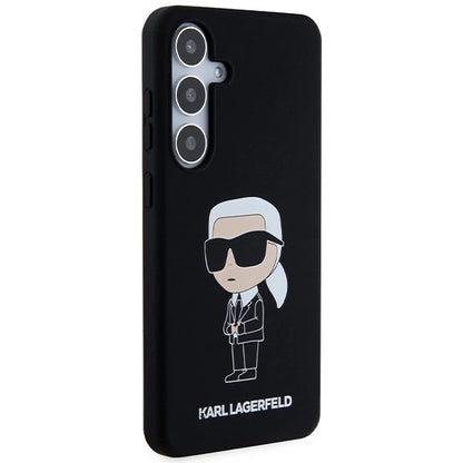 Karl Lagerfeld Silicone Ikonik case for Samsung Galaxy S24 - black_3