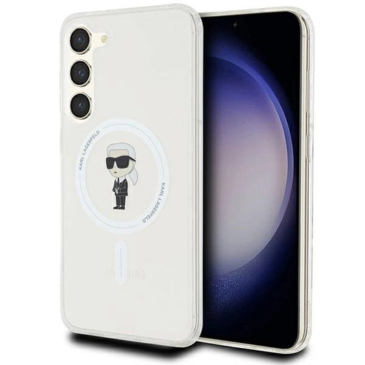 Karl Lagerfeld IML Ikonik MagSafe case for Samsung Galaxy S23+ - transparent_0