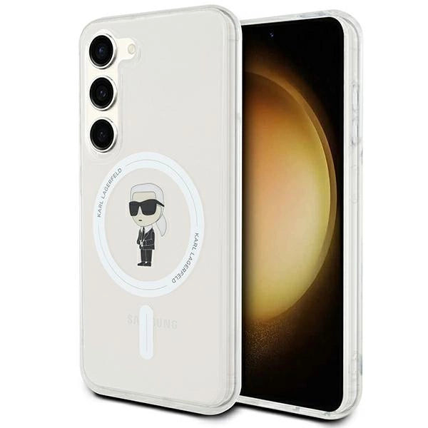 Karl Lagerfeld IML Ikonik MagSafe case for Samsung Galaxy S23 - transparent_0