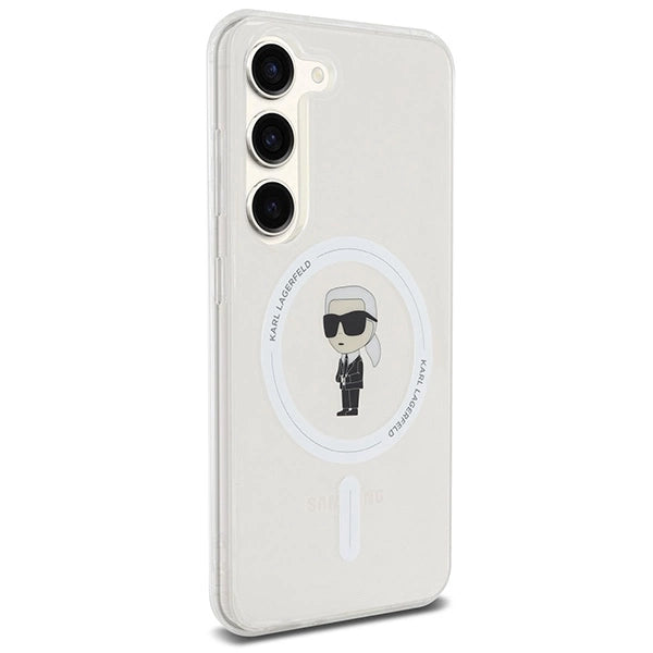 Karl Lagerfeld IML Ikonik MagSafe case for Samsung Galaxy S23 - transparent_3