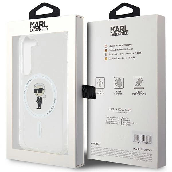 Karl Lagerfeld IML Ikonik MagSafe case for Samsung Galaxy S23 - transparent_7