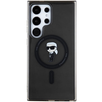 Karl Lagerfeld IML Ikonik MagSafe Case for Samsung Galaxy S24 Ultra - Black_2