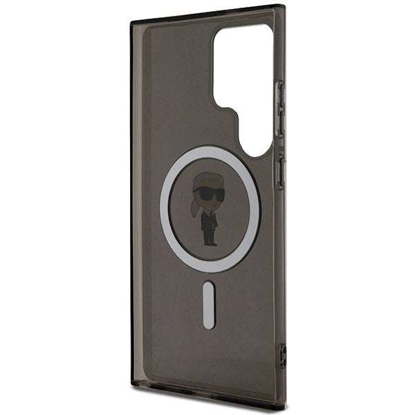 Karl Lagerfeld IML Ikonik MagSafe Case for Samsung Galaxy S24 Ultra - Black_6