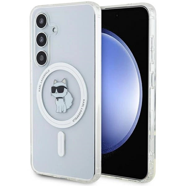 Karl Lagerfeld IML Choupette MagSafe case for Samsung Galaxy S24 - transparent_0