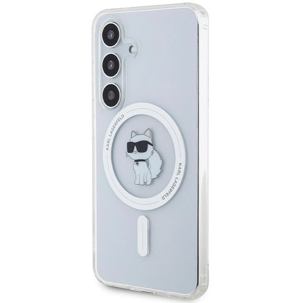 Karl Lagerfeld IML Choupette MagSafe case for Samsung Galaxy S24 - transparent_1