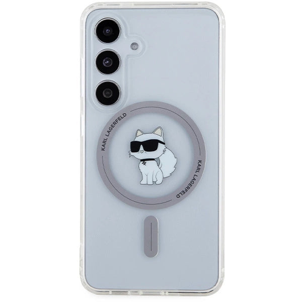 Karl Lagerfeld IML Choupette MagSafe case for Samsung Galaxy S24 - transparent_2