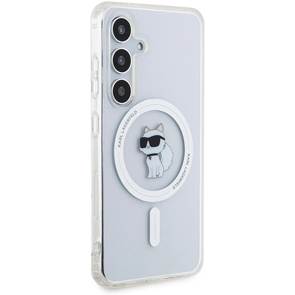 Karl Lagerfeld IML Choupette MagSafe case for Samsung Galaxy S24 - transparent_3