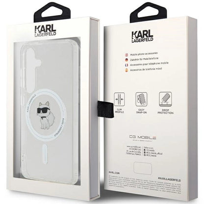 Karl Lagerfeld IML Choupette MagSafe case for Samsung Galaxy S24 - transparent_7