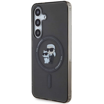 Karl Lagerfeld IML Karl&amp;Choupette MagSafe case for Samsung Galaxy S24 - black_1