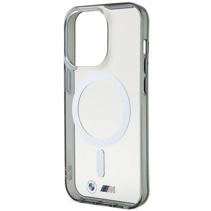 BMW Silver Ring MagSafe case for iPhone 15 Pro - transparent_5