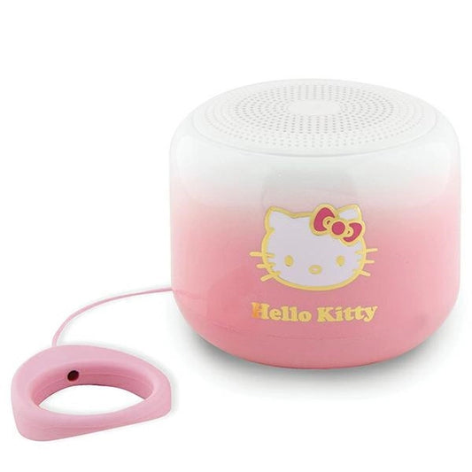 Hello Kitty Electroplate Gradient Bluetooth speaker - pink_0