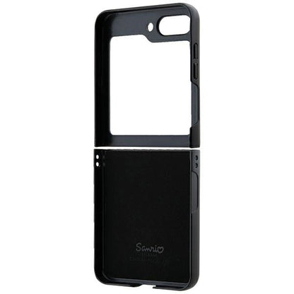 Hello Kitty Metal Logo Kitty Head case for Samsung Galaxy Z Flip 5 - black_6