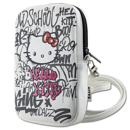Hello Kitty Graffiti Kitty Head bag - white_0