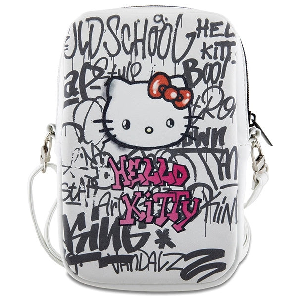 Hello Kitty Graffiti Kitty Head bag - white_1