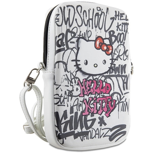 Hello Kitty Graffiti Kitty Head bag - white_2