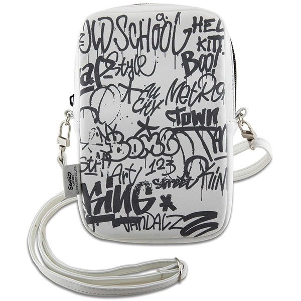 Hello Kitty Graffiti Kitty Head bag - white_3